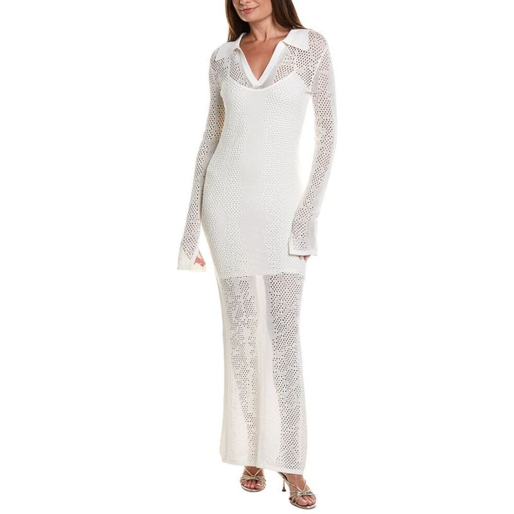 Paris Georgia Womens Maxi Dress, White